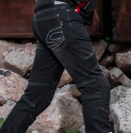 Pantalones Moto Retro con Protección Antiimpacto - Image 6