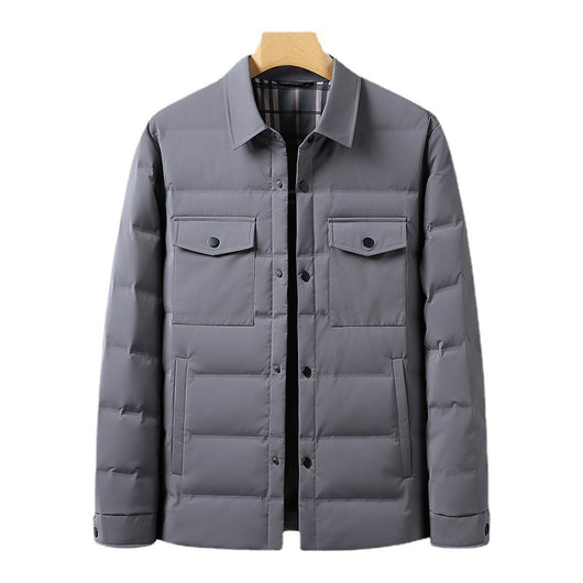 Chaqueta Polo con Plumón de Pato Blanco Premium - Abrigo Cálido y Elegante - Image 5