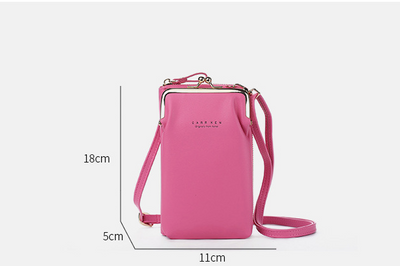 Bolsa Metálica para Celular de Color Sólido - Image 19