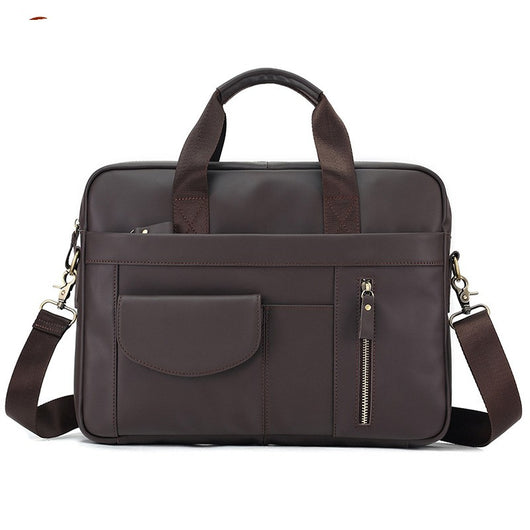 Bolso de Cuero Genuino para Hombre - Diseño Casual y Versátil - Image 5