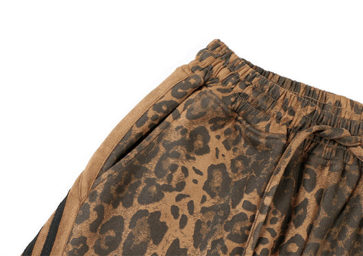 Chaqueta Retro Leopardo con Cuello Alzado y Cierre - Image 34