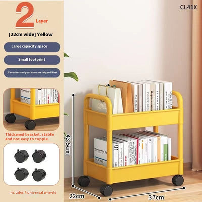 Carrito Organizador Móvil Multiusos de Pisos - Estantería Modular para Dormitorio y Cocina - Image 3
