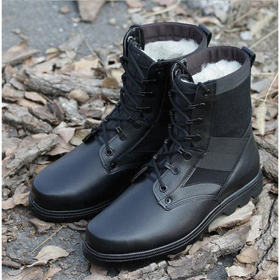 Botas Tácticas de Lana para Trabajo y Aventura Outdoor - Image 4