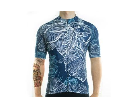 Maillot Ciclista FlourishBlue - Rendimiento y Comodidad