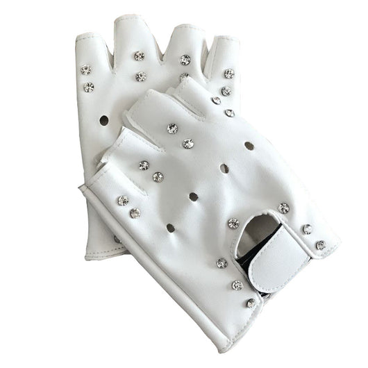 Guantes de Ciclismo Infantiles Medio Dedo PU Sports - Image 11