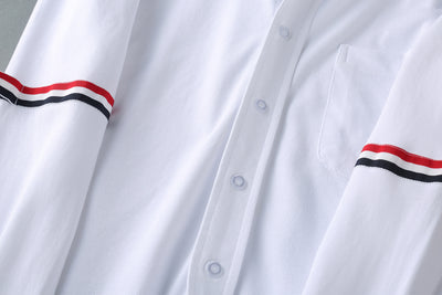 Chaqueta Camisa Tejida con Detalles de Cuentas y Bandas en Brazos - Image 14
