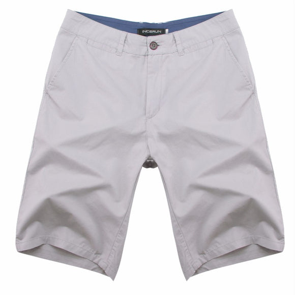 Pantalones Cortos de Algodón hasta la Rodilla para Hombre - Comodidad de Verano