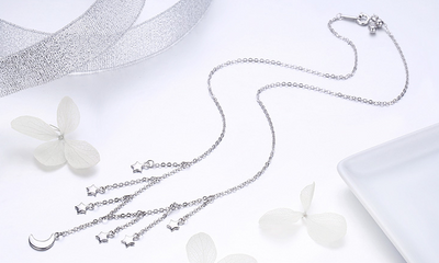 Collar de Plata Ziyun S925 Diseño Exagerado y Moderno para Mujer - Image 9