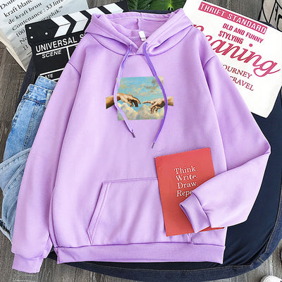 Sudadera Estampada Manos Divinas - Diseño Icónico Candy Color - Image 10