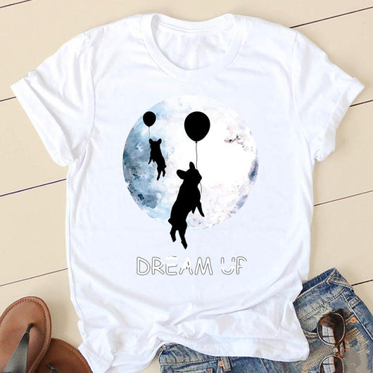 Camiseta Publicitaria Blanca de Manga Corta Cuello Redondo Unisex - Image 24