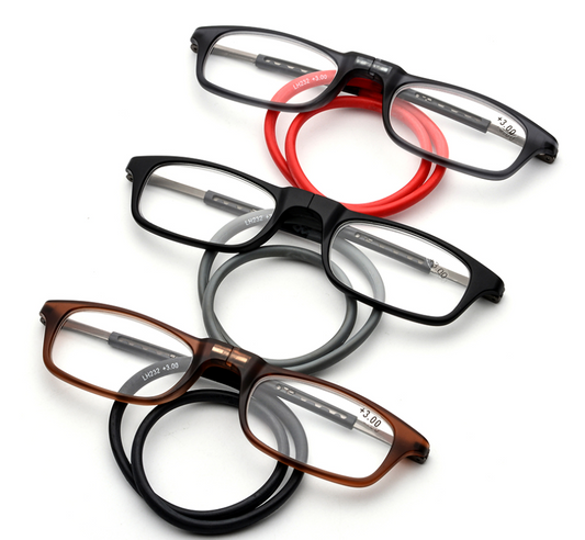 Gafas de Lectura Magnéticas Portátiles con Soporte Colgante