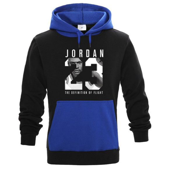 Sudadera con Capucha de Contraste