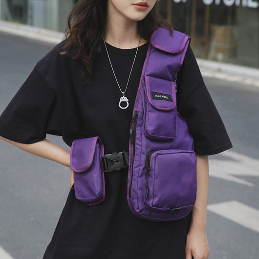 Bolsa Mensajera Hip-Hop Estilo Urbano