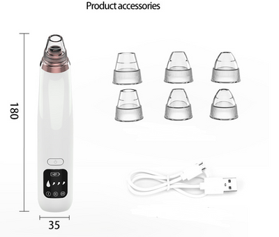 Dispositivo de Succión con Calor para Eliminar Puntos Negros - Image 2