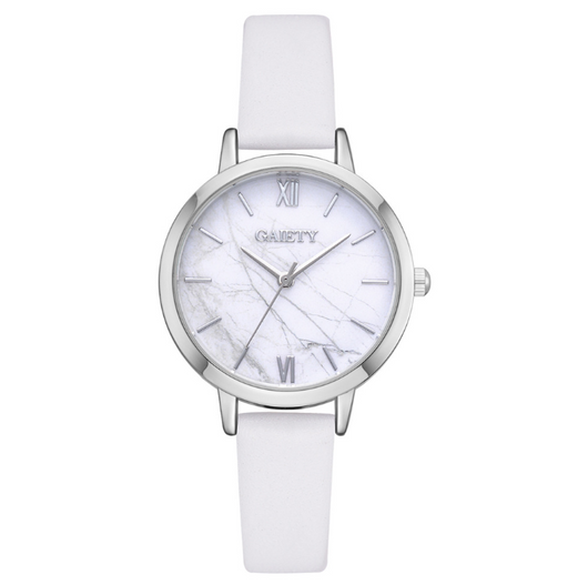 Reloj de Cuero Marmolado GAIETY - Diseño Minimalista y Adorable - Image 8