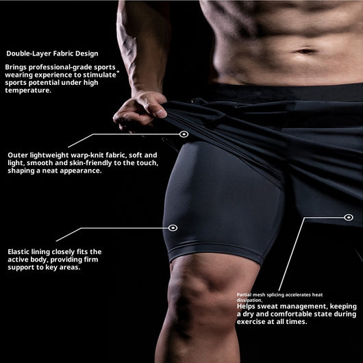 Conjunto Deportivo para Hombre - Chaleco y Shorts para Correr y Entrenamiento - Image 20