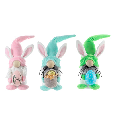 Muñeca Conejo de Pascua sin Rostro con Huevos - Image 10
