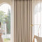 Cortinas Blackout Terciopelo Crema - Aislamiento Térmico y Protección Solar Total