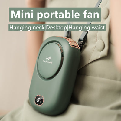 Ventilador Portátil de Cuello con Carga USB - Sin Aspas y Alta Potencia - Image 5