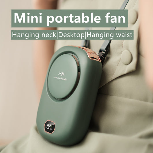 Ventilador Portátil de Cuello con Carga USB - Sin Aspas y Alta Potencia - Image 5