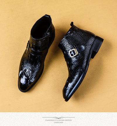 Zapatos Formales de Cuero Premium Estilo Británico para Hombre - Image 19