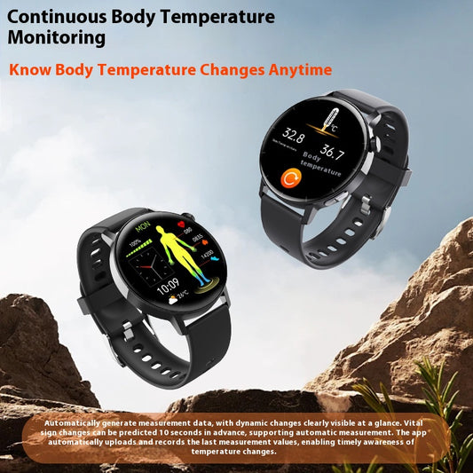 Pulsera Inteligente con Monitor de ECG y Glucosa - Control de Salud 24/7