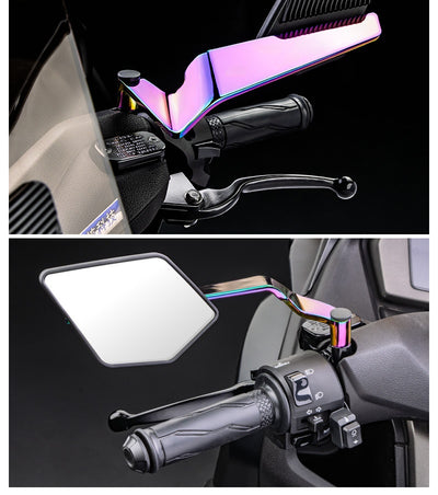 Espejo Retrovisor Deportivo con Alerón Modificado para Motos y Autos Eléctricos - Image 16