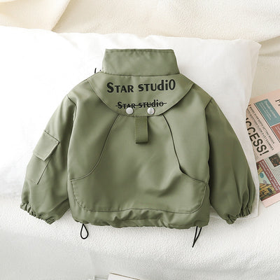 Chaqueta de Trabajo Infantil con Forro Polar y Costuras Reforzadas - Image 17