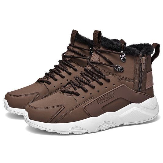 Zapatillas Deportivas Altas de Algodón