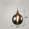 Smoky Gray Ball 20 Cm