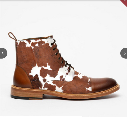 Botas Martin Cordones Delanteros Tacón Bajo Primavera Hombre - Image 4