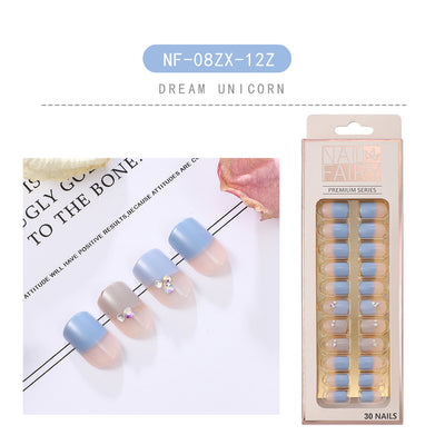 Uñas Postizas con Brillo Waterproof - Kit DIY en Caja - Image 12