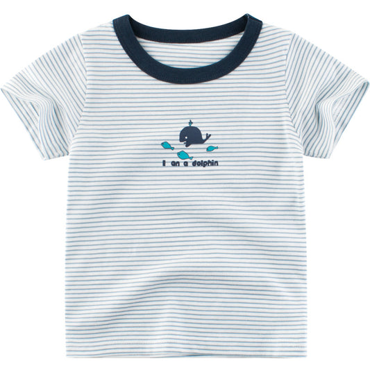 Playera Infantil de Manga Corta para Niño