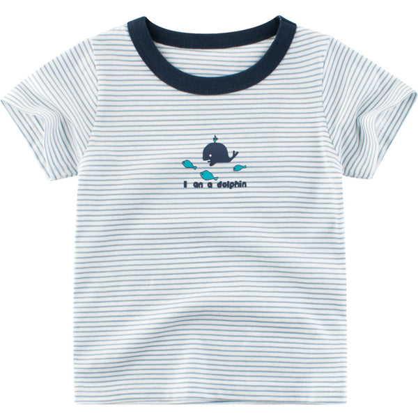 Playera Infantil de Manga Corta para Niño