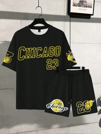 Traje Estampado 3D con Letras Personalizadas para Hombre - Image 21