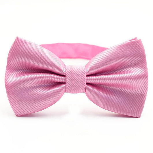 Corbata de Moño Elegante a Rayas para Padrino - Negro, Rojo y Azul - Image 5