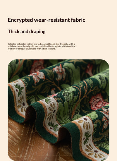 Camino de Mesa Jacquard Botánico Yiman Qiyun - Elegancia para tu Hogar - Image 17