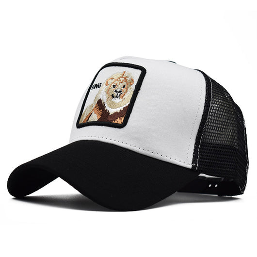 Gorra de Béisbol con Bordado de Animales y Red Trasera - Image 48
