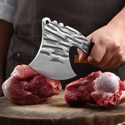 Cuchillo Forjado a Mano para Picar Huesos - Multifunción Profesional - Image 2