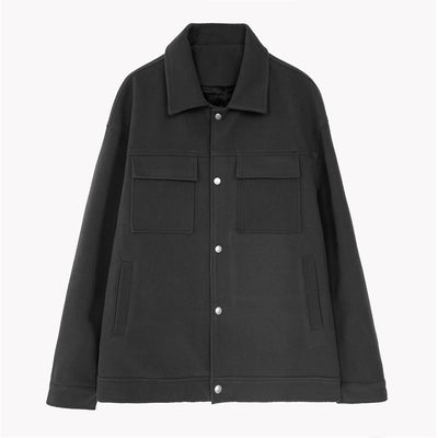Chaqueta de Trabajo Suelta y Gruesa para Hombre - Image 11