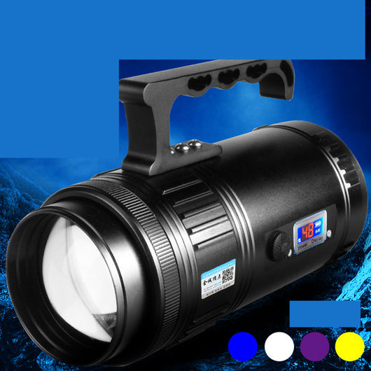 Linterna Láser Multicolor para Pesca Nocturna - 4 Luces Potentes