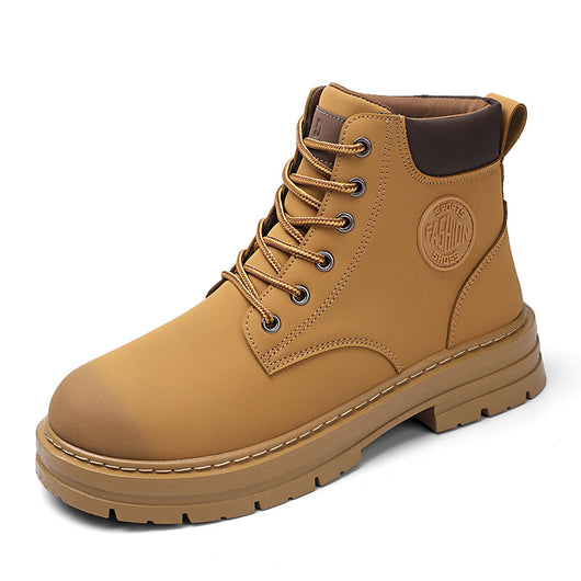Botas de Trabajo Martin Altas para Hombre con Suela Reforzada Estilo Inglés - Image 5