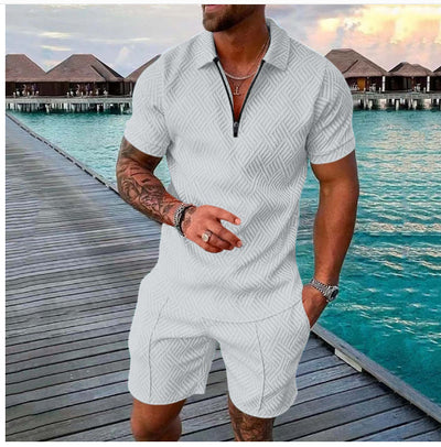 Conjunto Casual de Verano para Hombre: Playera y Shorts Cómodos - Image 12