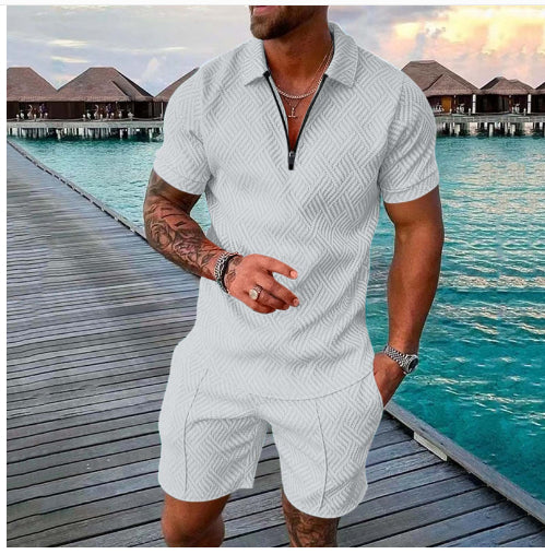 Conjunto Casual de Verano para Hombre: Playera y Shorts Cómodos - Image 12