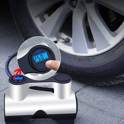 Compresor de Aire Eléctrico 12V Portátil de Alta Potencia para Vehículos - Image 7