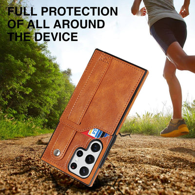 Funda Protectora de Cuero para Celular con Correa para Muñeca - Image 26