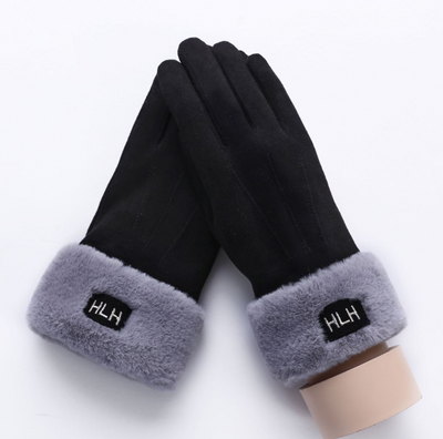 Guantes Térmicos de Cachemira para Mujer con Oso Adorable y Pantalla Táctil - Image 10