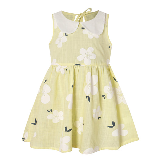 Vestido Infantil sin Mangas con Cuello Muñeca - Image 6