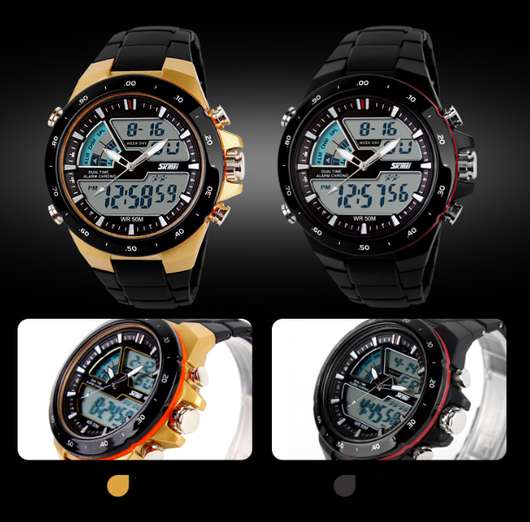 Reloj Deportivo Dual Display Resistente al Agua - Image 5