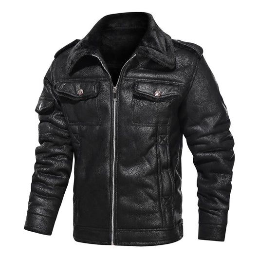 Chamarra Polar Suelta Cálida para Hombre - Image 6